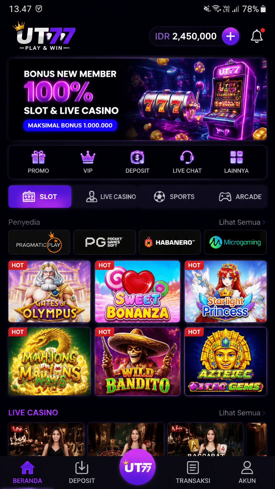 Screenshot 2 ut77